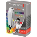 Remington Colour Cut Hair Clippers Kit, Advanced Steel Self-Sharpening Blades, 9 Color Guide Combs, Taper Lever, Scissors & Styling Tools - Remington