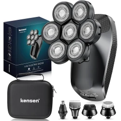 kensen  7D Head Shaver for Bald Men, 5-in-1 Mens Bald Head Shaver