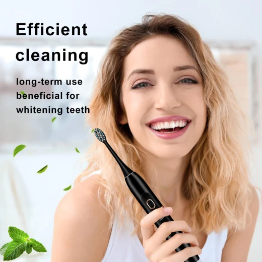 kingheroes Electric Toothbrush Set, Comes with 8 Brush Heads & Travel Case - kingheroes - Image 5