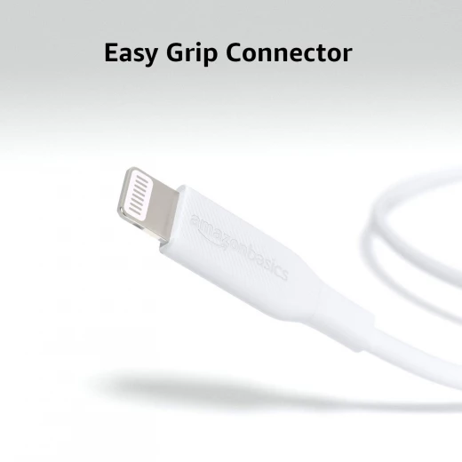 كيبل USB C إلى Lightning (معتمد من MFi) شحن سريع لأجهزة ايفون و ايباد أبيض من امازون - امازون - Image 4