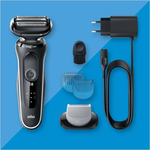 Braun Series 5 Electric Shaver for Men with EasyClick Body Groomer GERMANY Made - Braun - Image 2