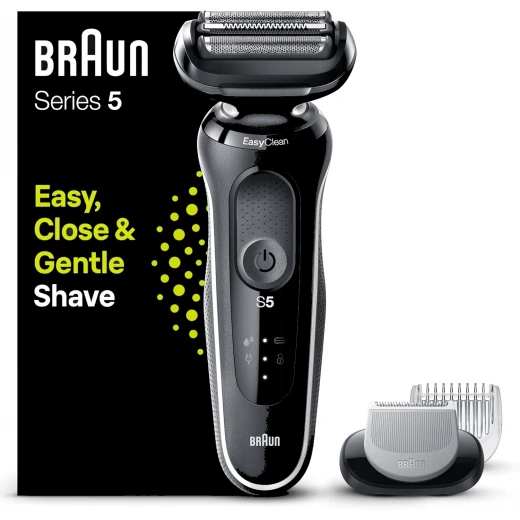 Braun Series 5 Electric Shaver for Men with EasyClick Body Groomer GERMANY Made - Braun - Image 6