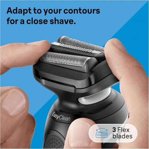 Braun Series 5 Electric Shaver for Men with EasyClick Body Groomer GERMANY Made - Braun - Image 4