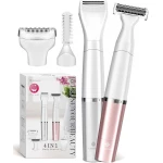 Rose Gold Vio Electric Shaver, Electric, Small, Women's, Men's, USB, Rechargeable, Full Body, Eyebrows - Renage