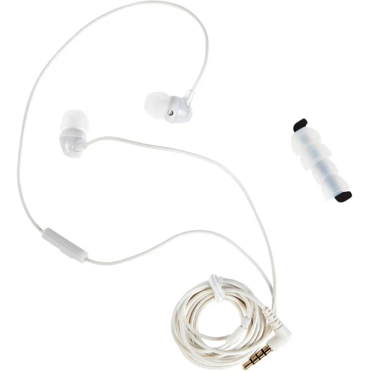 سماعات رأس ستيريو من سوني MDR-EX15AP WT داخل الأذن خفيفة الوزن مع إمكانية التحكم عبر الهاتف الذكي (أبيض) - سوني - Image 4