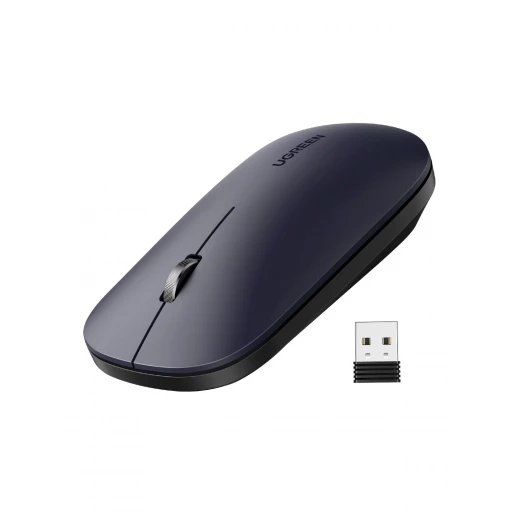 UGREEN Wireless Mouse for Laptop, Ultra-Slim Silent Mouse with USB Receiver UGREEN Wireless Mouse for Laptop, Ultra-Slim Silent Mouse with USB Receiver