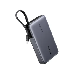 UGREEN Nexode 20000mAh 145W Power Bank with Built In Cable Grey Fast Charging Portable Battery Pack