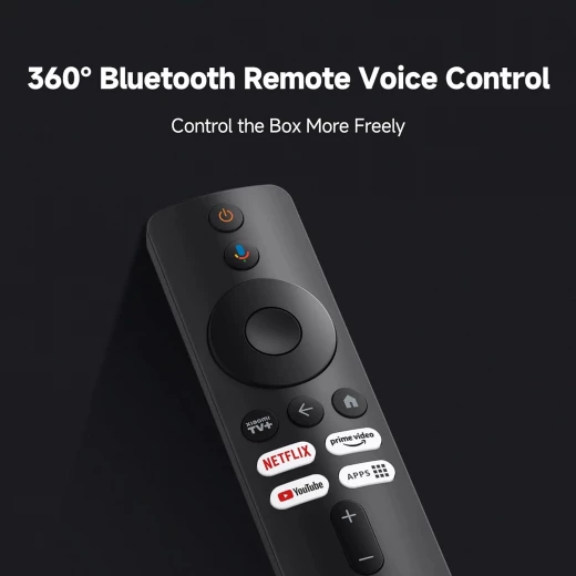 جهاز شاومي تي في بوكس ​​إس الجيل الثالث - دقة 4K UHD، جوجل تي في، ذاكرة 32 جيجابايت، دولبي فيجن وأتموس، واي فاي 6، HDMI 2.1، بث سريع، صغير الحجم وقوي - شاومي - Image 3