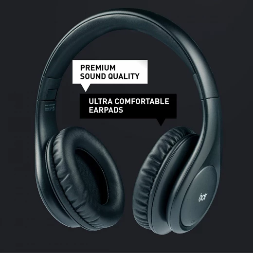 iJoy ISO Bluetooth 5.0 Wireless Over Ear Foldable Stereo Headphones - Pagetechno - Image 9