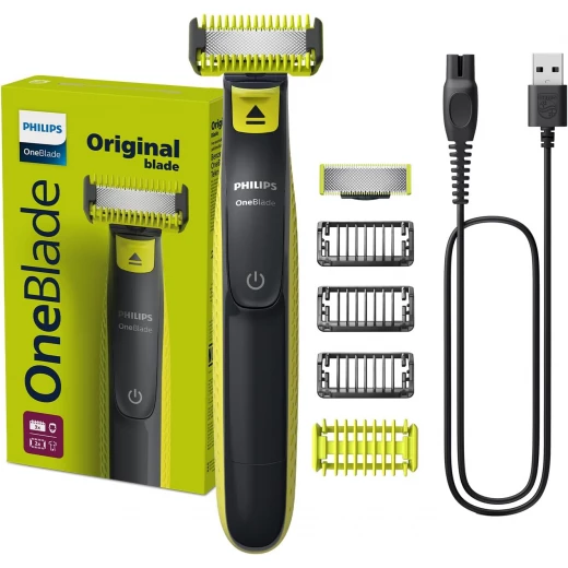 Philips OneBlade Face & Body Dual-Sided Blade 45min Cordless Waterproof Philips OneBlade Face & Body Dual-Sided Blade 45min Cordless Waterproof