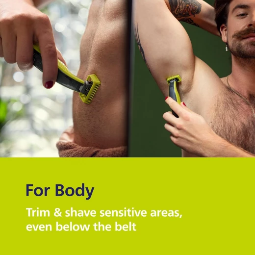 Philips OneBlade 360 Hybrid Face + Body, Electric Shaver, Beard Trimmer and Body Groomer - Philips - Image 5