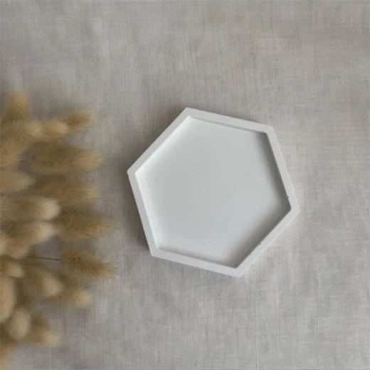 Niveole Classic Octagon Decorative Gypsum Coaster – 100% Handmade, Cup and Candle Base for Modern Coffee Table Décor, Elegant Home Gift Niveole Classic Octagon Decorative Gypsum Coaster – 100% Handmade, Cup and Candle Base for Modern Coffee Table Décor, Elegant Home Gift