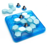 SmartGames Penguins Pool Party Single Player Skill Building Travel Game with 60 Challenges for Ages 6 to Adult - SmartGames