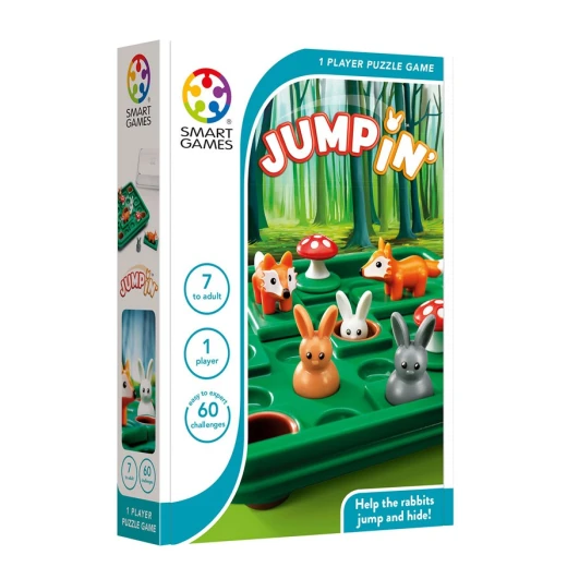 SmartGames JumpIN Single Player Skill Building Travel Game with 60 Challenges for Ages 7 to Adult - SmartGames - Image 4