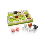 SmartGames Smart Farmer Board Game a Fun STEM Focused Cognitive Skill Building Brain Game and Puzzle Game with 60 challenges for Ages 4 and Up - SmartGames