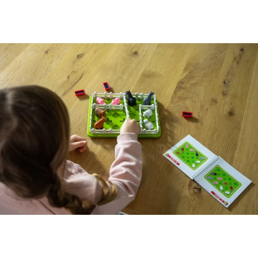 SmartGames Smart Farmer Board Game a Fun STEM Focused Cognitive Skill Building Brain Game and Puzzle Game with 60 challenges for Ages 4 and Up - SmartGames - Image 2