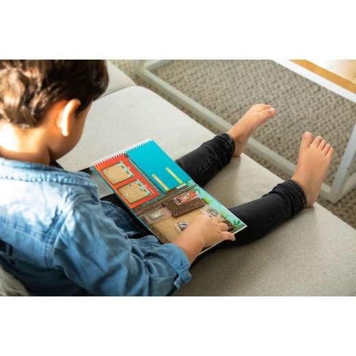 SmartGames Down the Rabbit Hole Magnetic Travel Game with 48 Challenges for Ages 5+ - SmartGames - Image 2