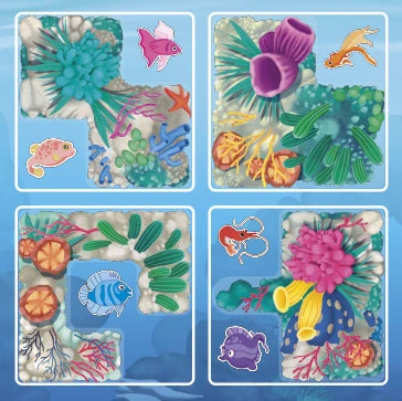SmartGames Coral Reef Magnetic Travel Game with 48 Challenges for Ages 4+ - SmartGames - Image 2