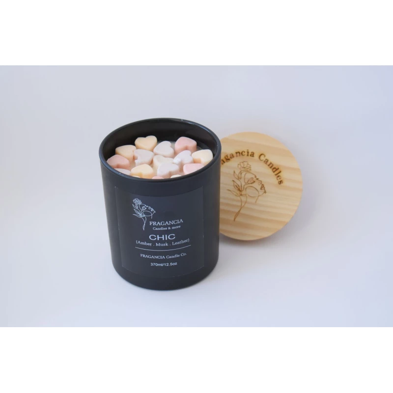 Fragancia, CHIC Candle, L size , 370 ml - Fragancia