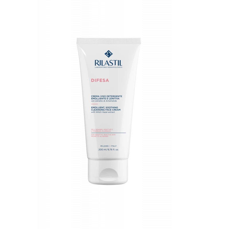 Rilastil Difesa Emollient Soothing Cleansing Face Cream 200 ml - Rilastil