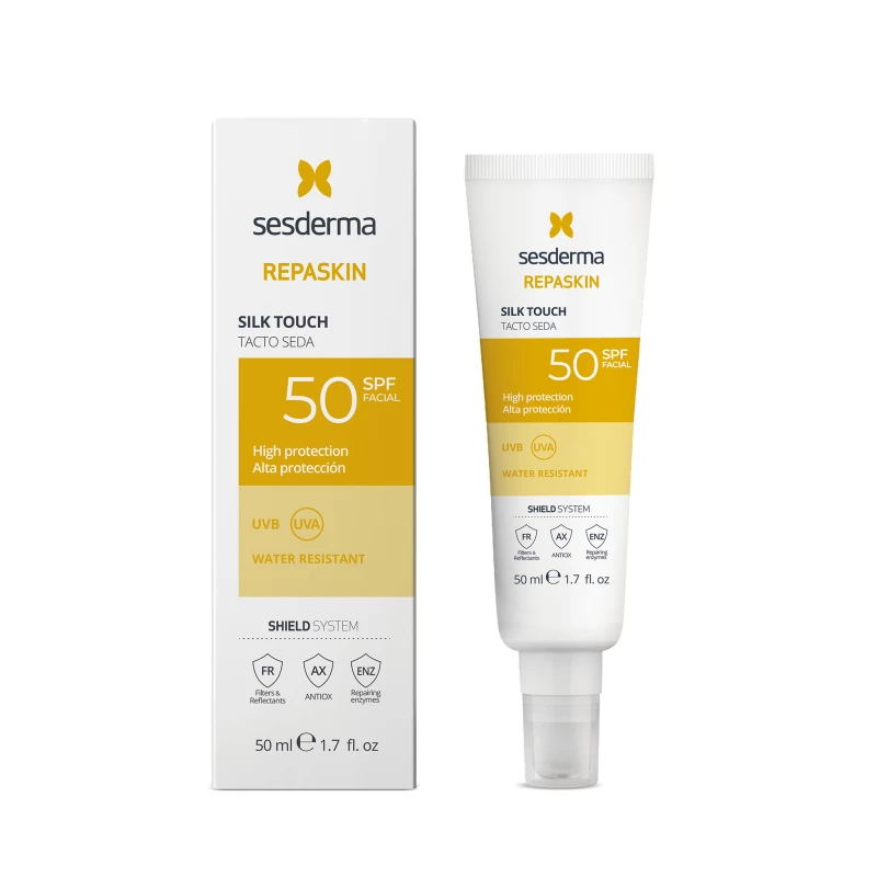 واقي الشمس ريباسكن سيلك تاش SPF 50 50 مل من سيسديرما - سيسديرما