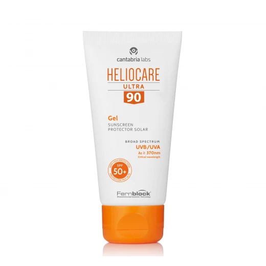 Heliocare Ultra 90 Gel SPF 50+ 50ml Sunscreen Fernblock Anti Hyperpigmentation Anti Wrinkle Lightweight No White Residue Heliocare Ultra 90 Gel SPF 50+ 50ml Sunscreen Fernblock Anti Hyperpigmentation Anti Wrinkle Lightweight No White Residue