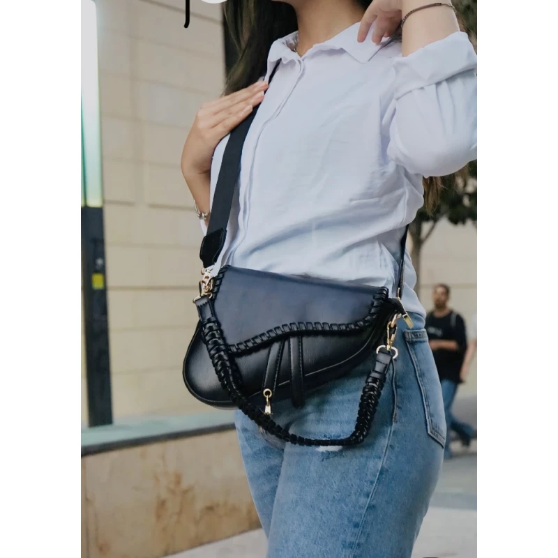 Yaopeing Trendy Saddle Purse - Ivan bags