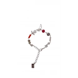 Red angelic beads bracelet