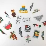 ملصقات ذات طابع فلسطيني - عالم نون