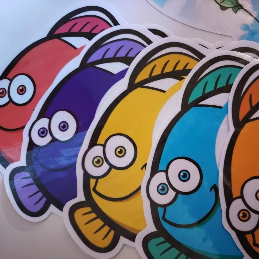 Fisherman Cards Game Classroom Educational Colorful Fish A4 Laminated Durable Cards for Teachers Fun Learning - Noon world - Image 2