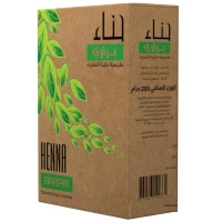 حناء يمنية طبيعية عالية النقاوة من براري،  خالية من آي إضافات،  ٢٠٠ غ
