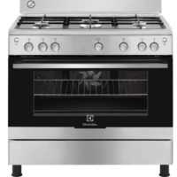 Electrolux Gas cooker, 120 liter, 5 gas aluminum burners, Full Safety
