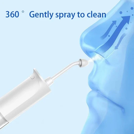 Portable Nasal Irrigator – Nasal Rinse & Sinus Cleaning Device with Water Irrigation, Easy-to-Use Nasal Wash Tool for Daily Nasal Care, Home & Travel Use - Al Fahed - Image 2