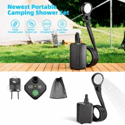 Electric Portable Outdoor Shower Set