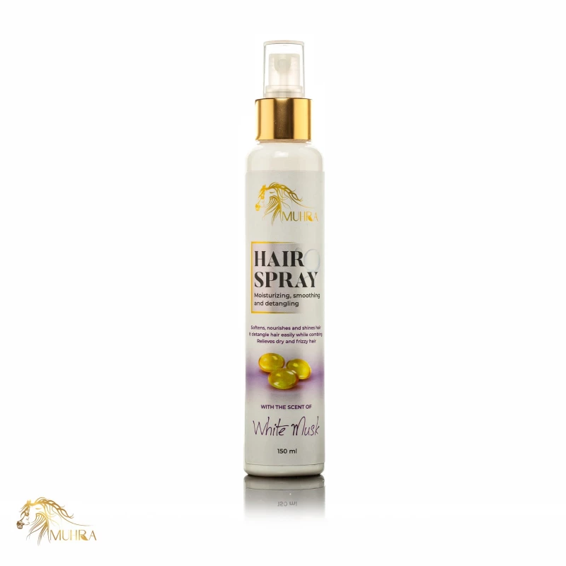 Hair Spray,150ml white musk - almuhra