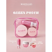 Mermaid Queen Ponch Pink Gift Set of Scrub, Butter and Glowing Pink Body Oil