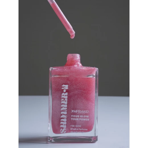 Mermaid Shimmering Body Oil Pink Glow 100 ml - Mermaid - Image 2