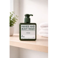 Natural Glow Dead Sea Mineral Body and Hand Wash – Gentle Hydrating Cleanser with Aloe Vera for Soft Skin 250ml