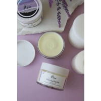 ناتشورال جلو زبدة الجسم بمعادن البحر الميت – كريم ترطيب عميق بزبدة الشيا واملاح ومعادن البحر الميت لبشرة ناعمة ورطبة برائحة اللافندر 50 مل