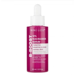 Nineless B-Boost 10% Niacinamide Serum 30ml, Brightening, Pore-Refining, and Hydrating Formula with Vitamin C & Peptides