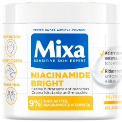Mixa Niacinamide Anti-Dark Spot Moisturizer for Dry and Dull Skin  Niacinamide Niacinamide Anti-Dark Spot Moisturizer 400 ml