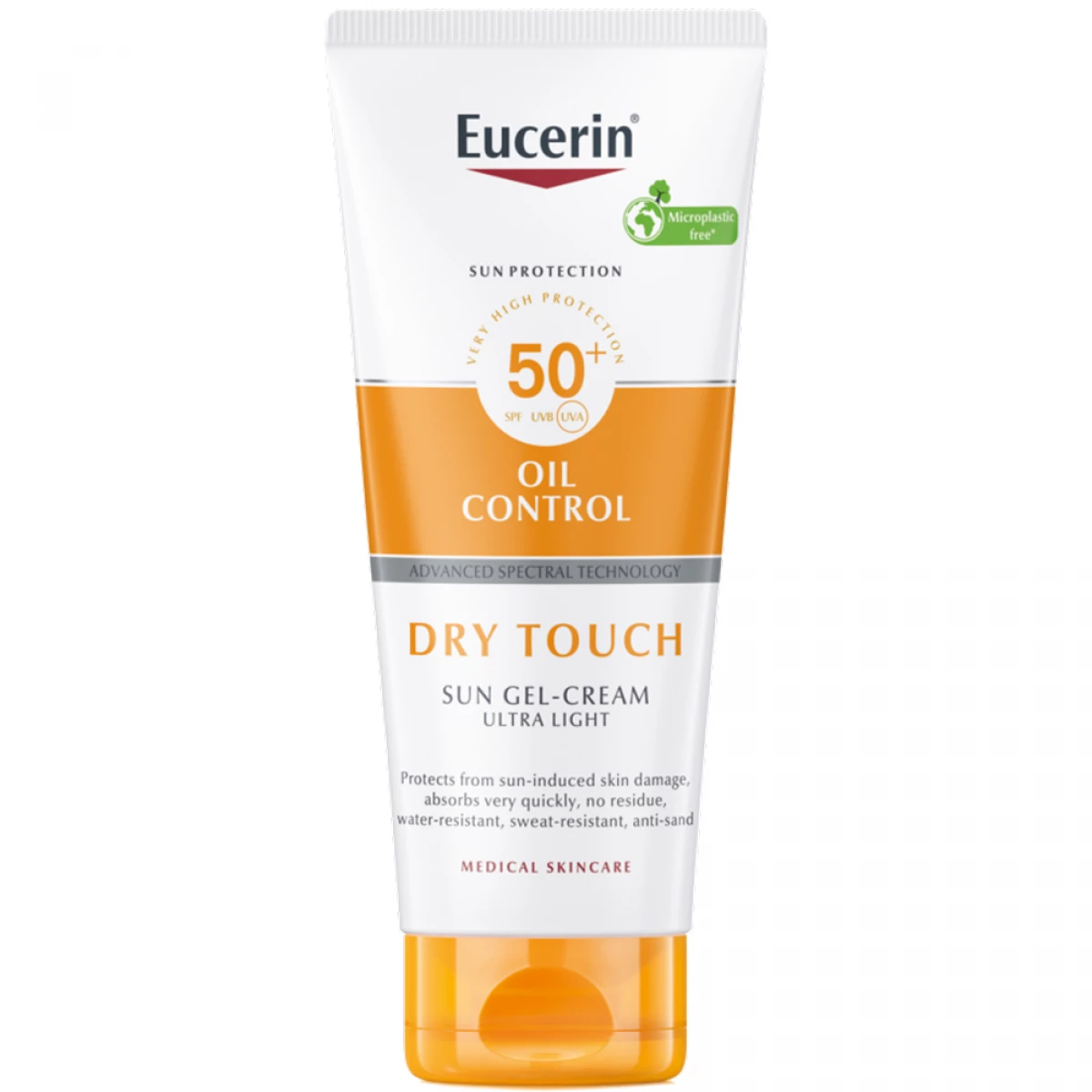 واقي شمس جسم يوسيرين Oil Control Dry Touch SPF50+ - 200 مل