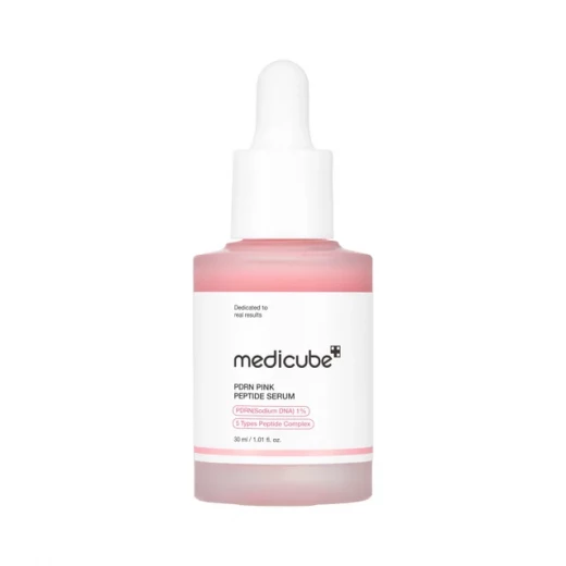 Medicube PDRN Pink Peptide Serum 10,000ppm Salmon PDRN for Elasticity, Blemish Care & Barrier Repair 30 ML Medicube PDRN Pink Peptide Serum 10,000ppm Salmon PDRN for Elasticity, Blemish Care & Barrier Repair 30 ML
