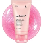 ماسك ليلي Medicube PDRN Pink بالكافيين 75 مل، شد وترميم البشرة، تقليل الانتفاخ، قناع تقشير مغلف للبشرة - ميديكيوب