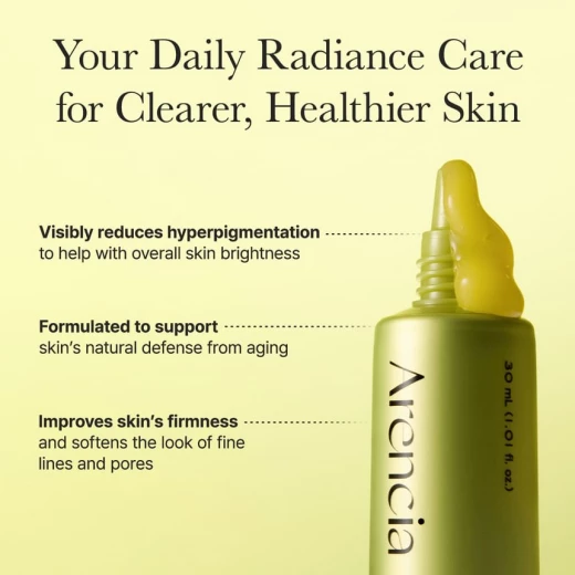 Arencia Vitamin C Booster Shot – Brightening & Firming Booster with Vitamin C Complex, Glutathione & Niacinamide – 30 mL - Arencia - Image 4