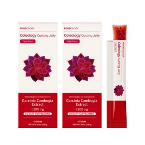 Foodology Coleology Cutting Jelly - 10 أكياس / 250 غ