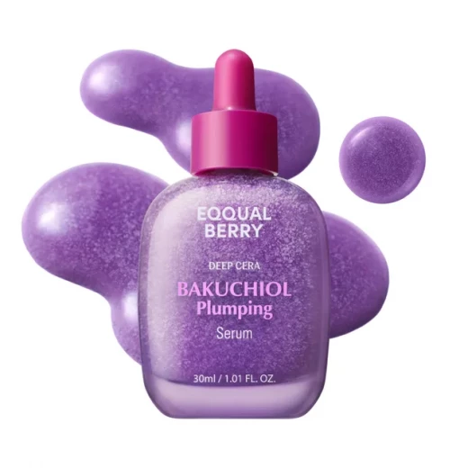 Bakuchiol Plumping Serum Wrinkle Minimizer & Retinol Alternative 30ml (1.01oz)