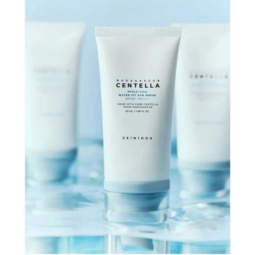 Centella Hyalo-Sika Sun Protection Serum with SPF50 50+50ml - Skin1004 - Image 2