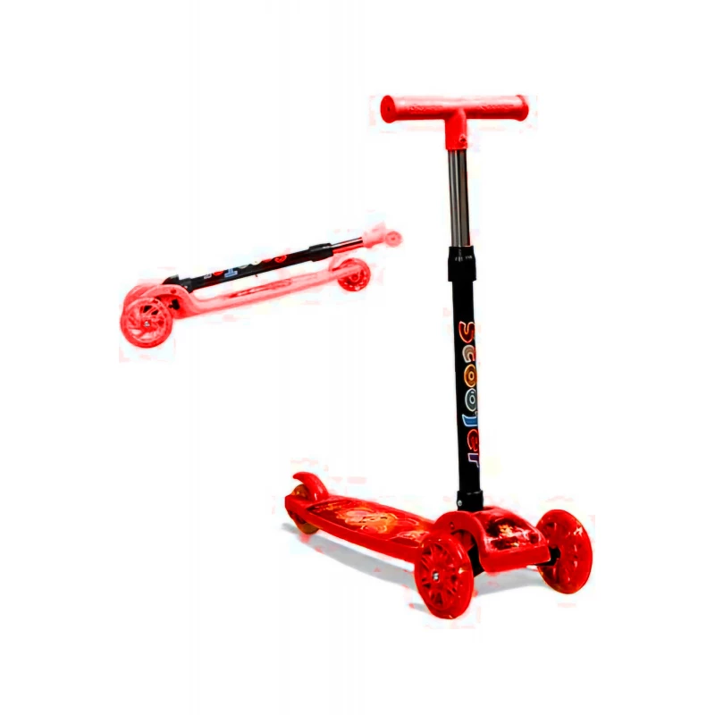 منتج أطفال مميز - Foldable children's scooter, red.12 x 72 x 55 cm - ماي دولي