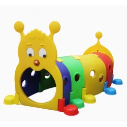 Adventure Caterpillar Play Tunnel / Kids' Crawl-Through Caterpillar Tunnel